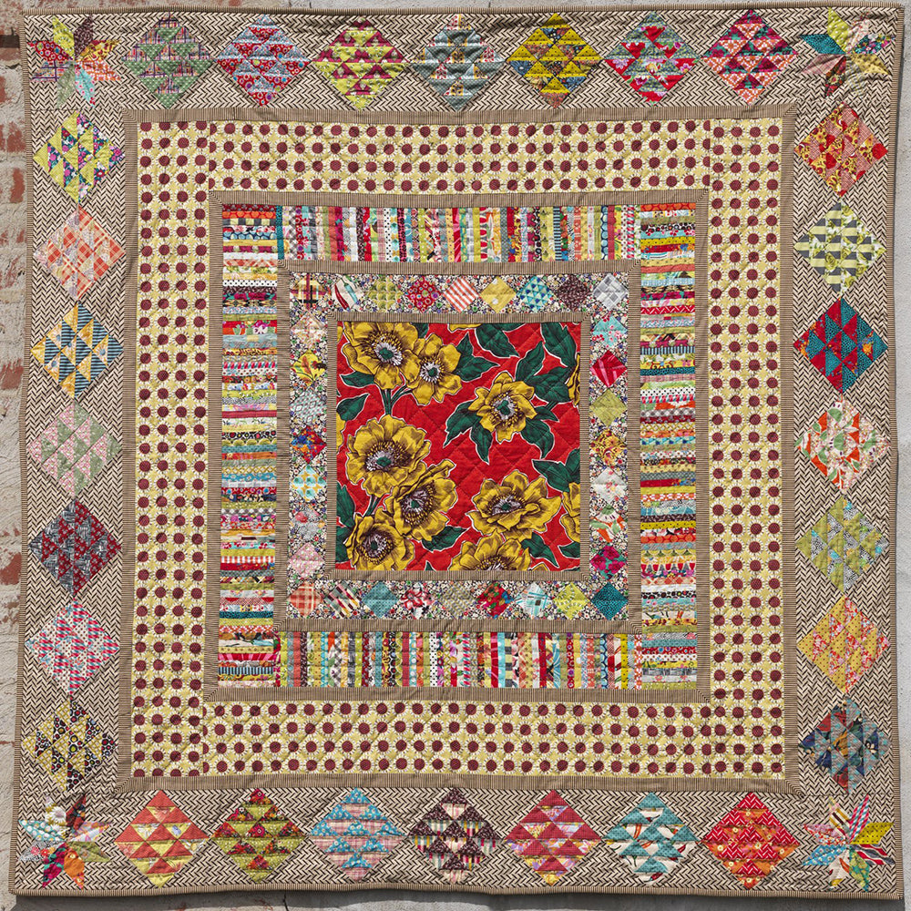 Jen Kingwell, Abby Road Quilt Pattern with Template image # 63333
