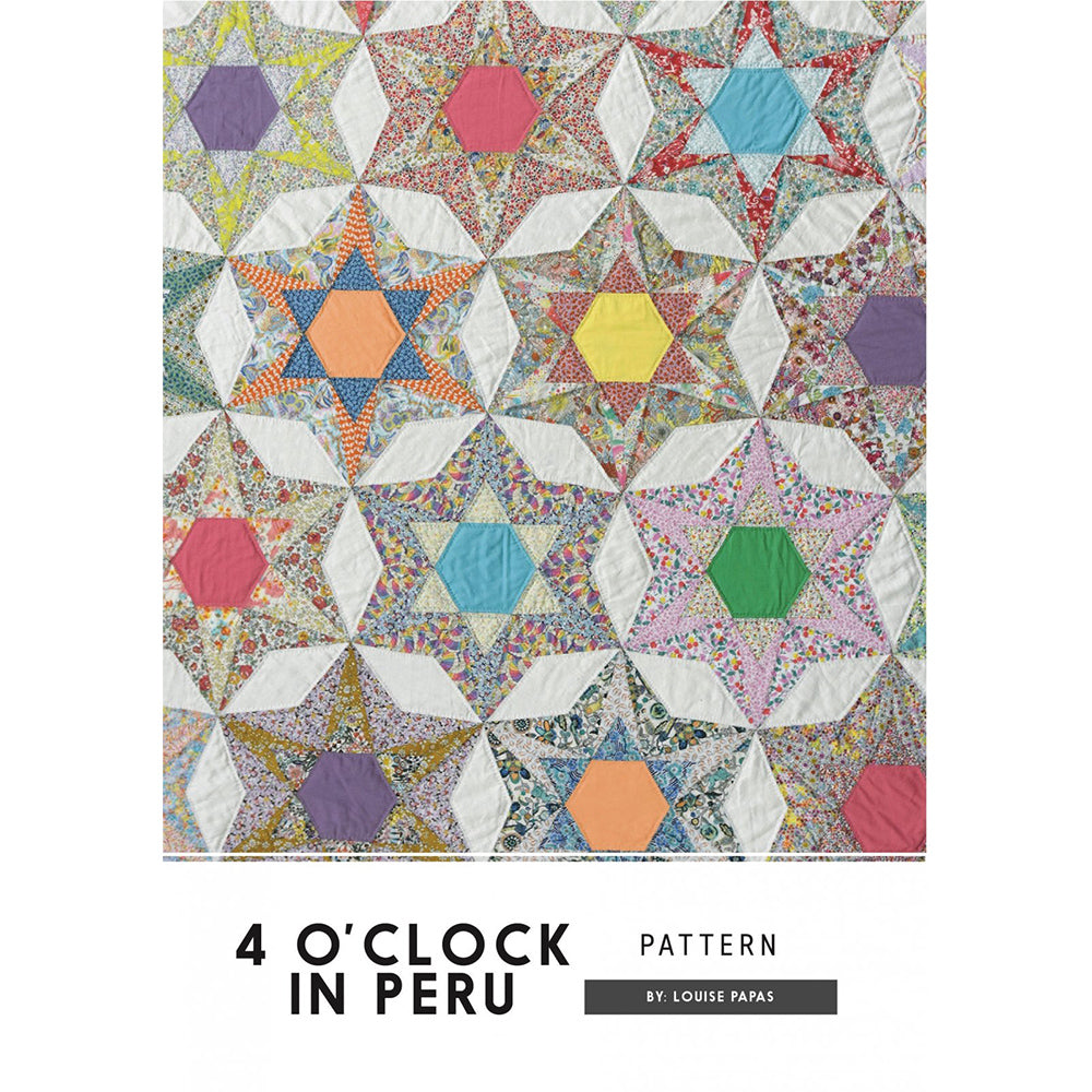 Jen Kingwell, 4 O' Clock in Peru Quilt Pattern image # 62928
