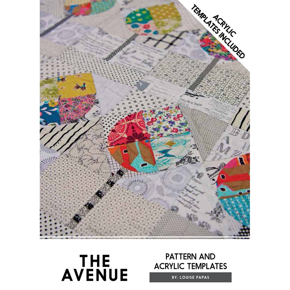 Jen Kingwell, The Avenue Quilt Pattern with Template image # 63307