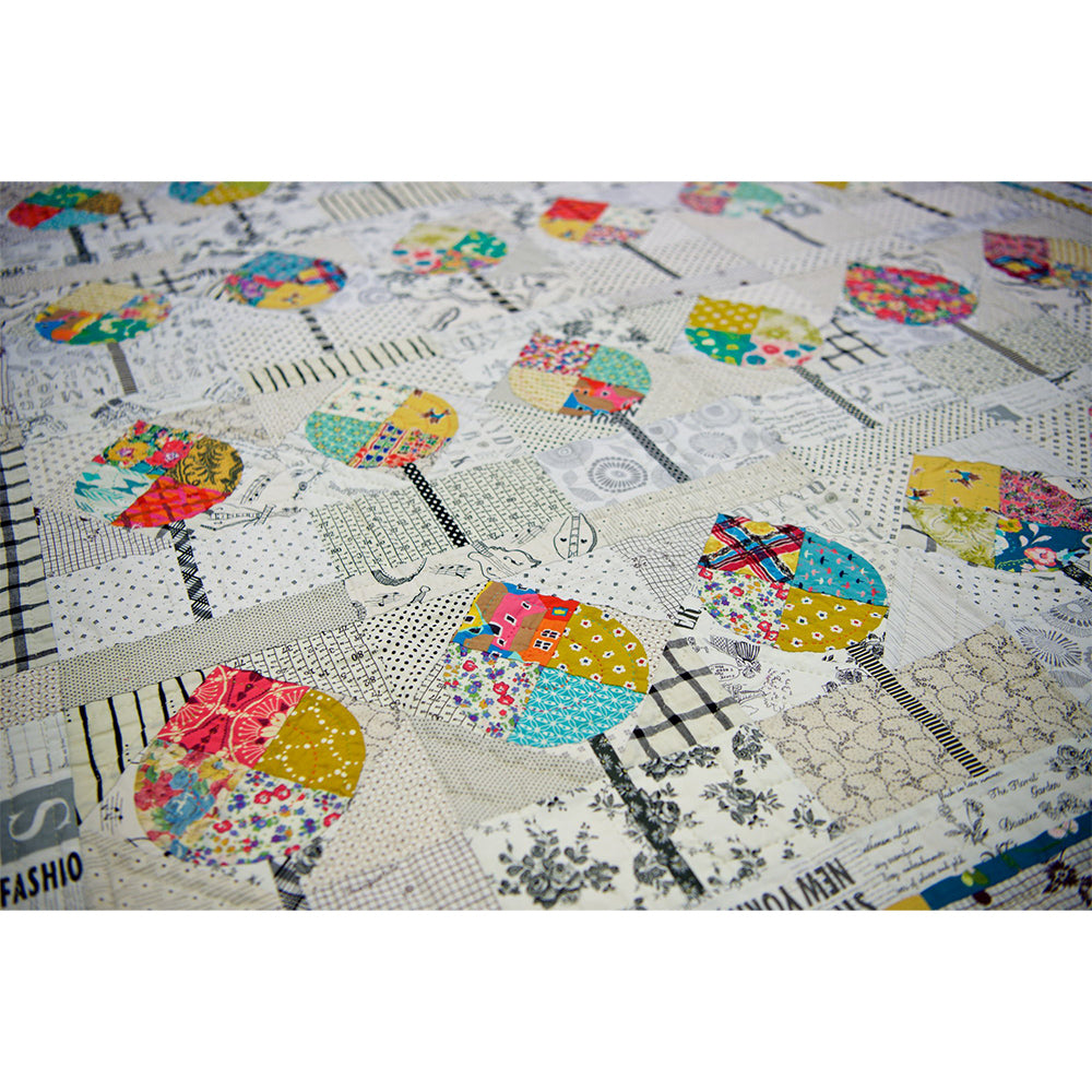 Jen Kingwell, The Avenue Quilt Pattern with Template image # 63310