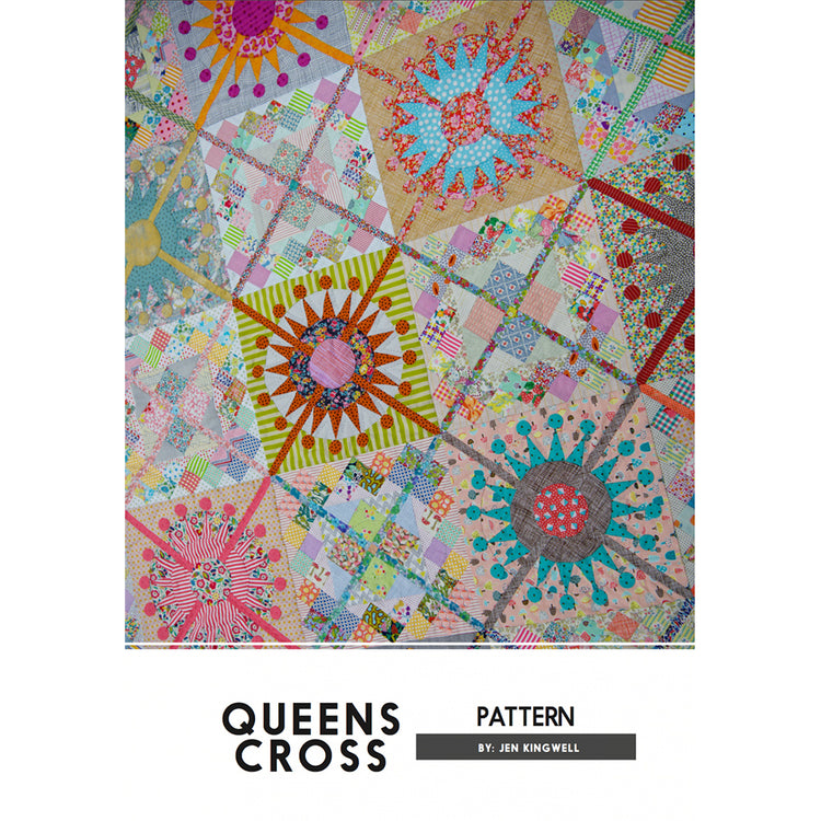 Jen Kingwell, Queens Cross Quilt Pattern image # 63097
