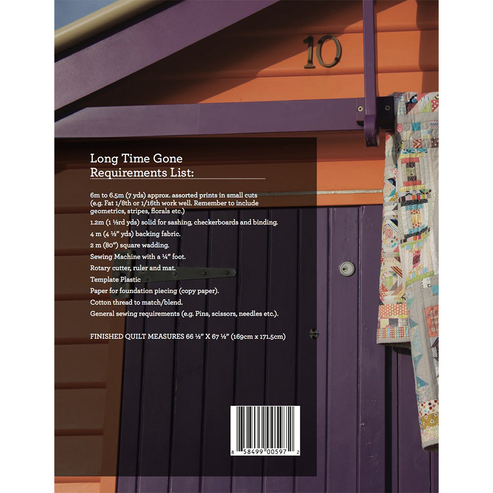 Jen Kingwell, Long Time Gone Quilt Pattern Booklet image # 62319