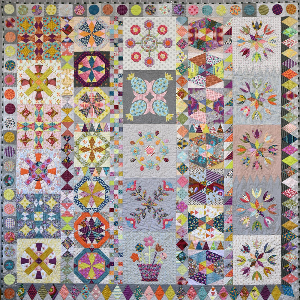 Jen Kingwell, Golden Days Quilt Pattern Booklet image # 62331