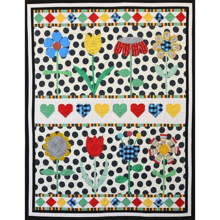 Jen Kingwell, Flower Pop Quilt Pattern image # 63342