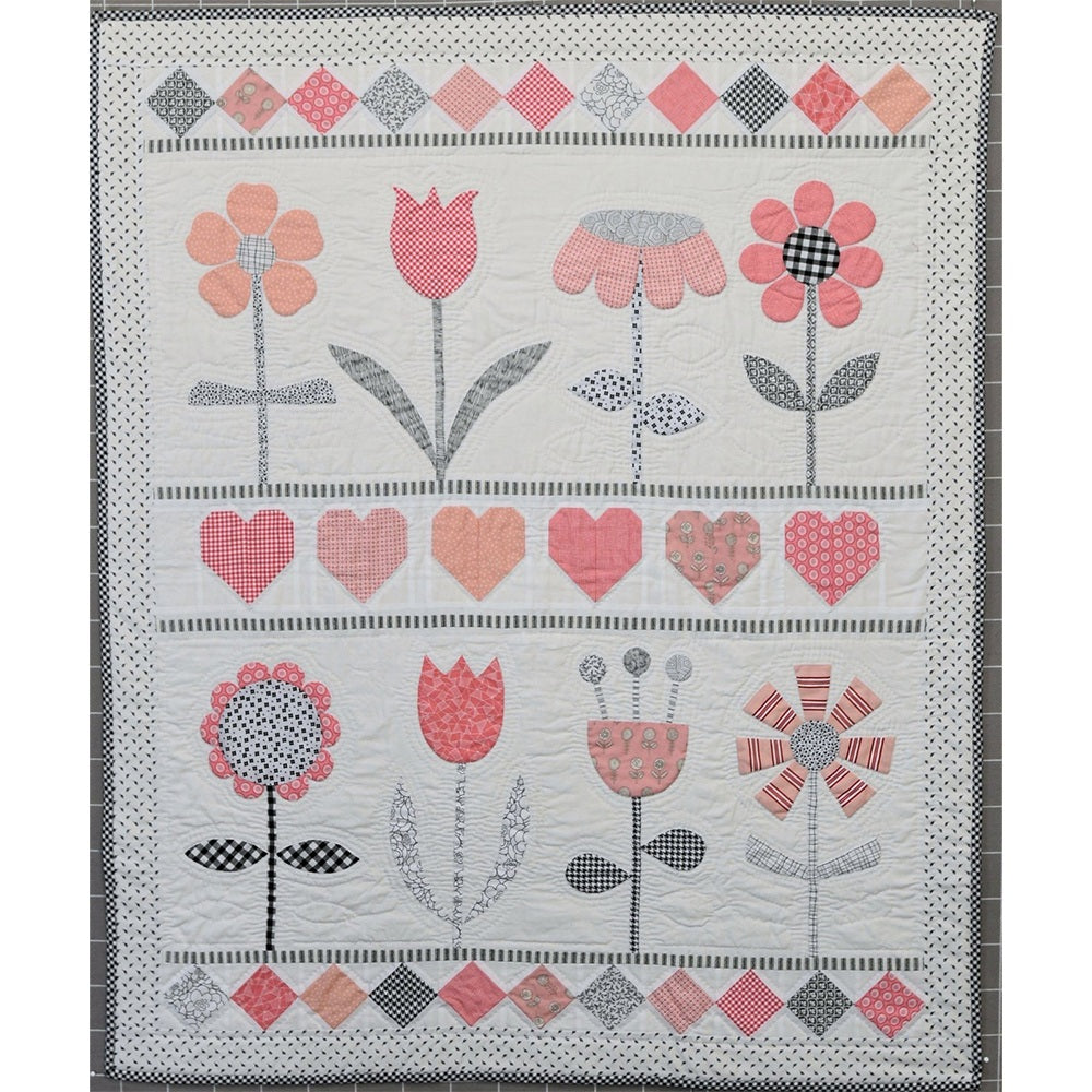 Jen Kingwell, Flower Pop Quilt Pattern image # 63345