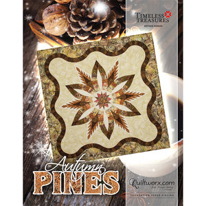 Autumn Pines Wall Quilt Pattern image # 69965