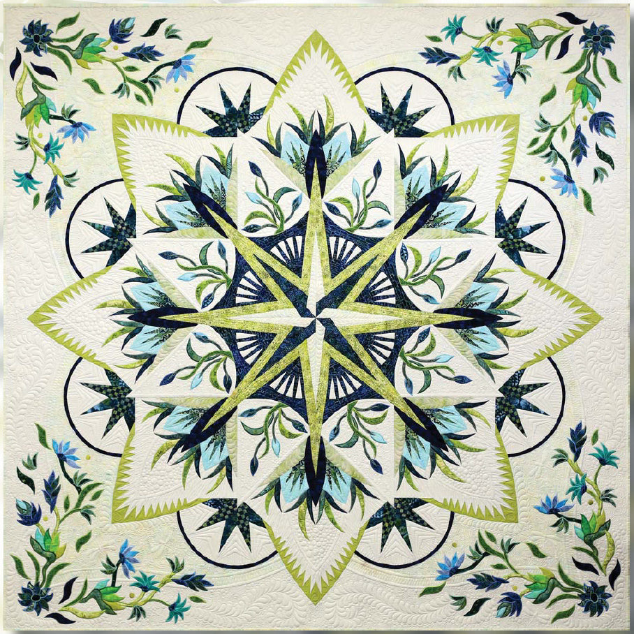 Valley Blossoms Quilt Pattern image # 68792