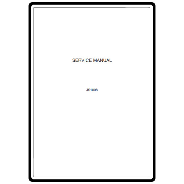 Service Manual, Janome JS1008 image # 10361