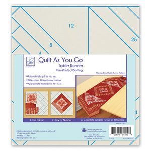 Quilt As You Go, Morning Blend Table Runner Pattern image # 45500