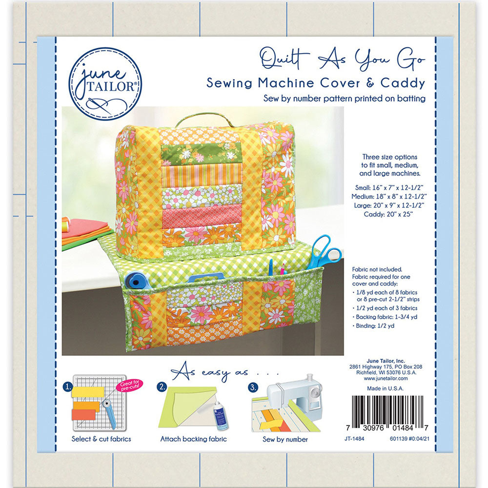 Quilt As You Go Sewing Machine Cover/Caddy image # 109559
