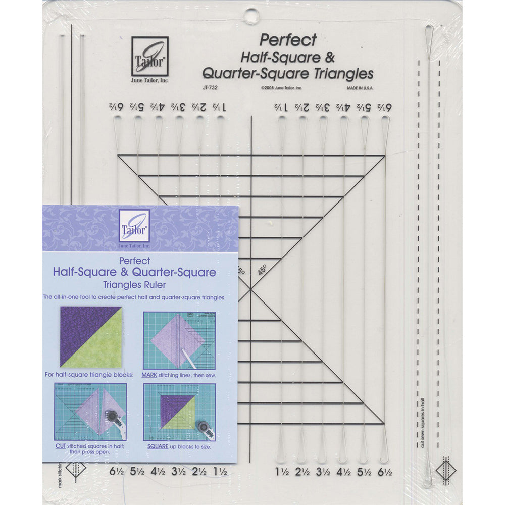 Perfect Half Square Triangle Ruler