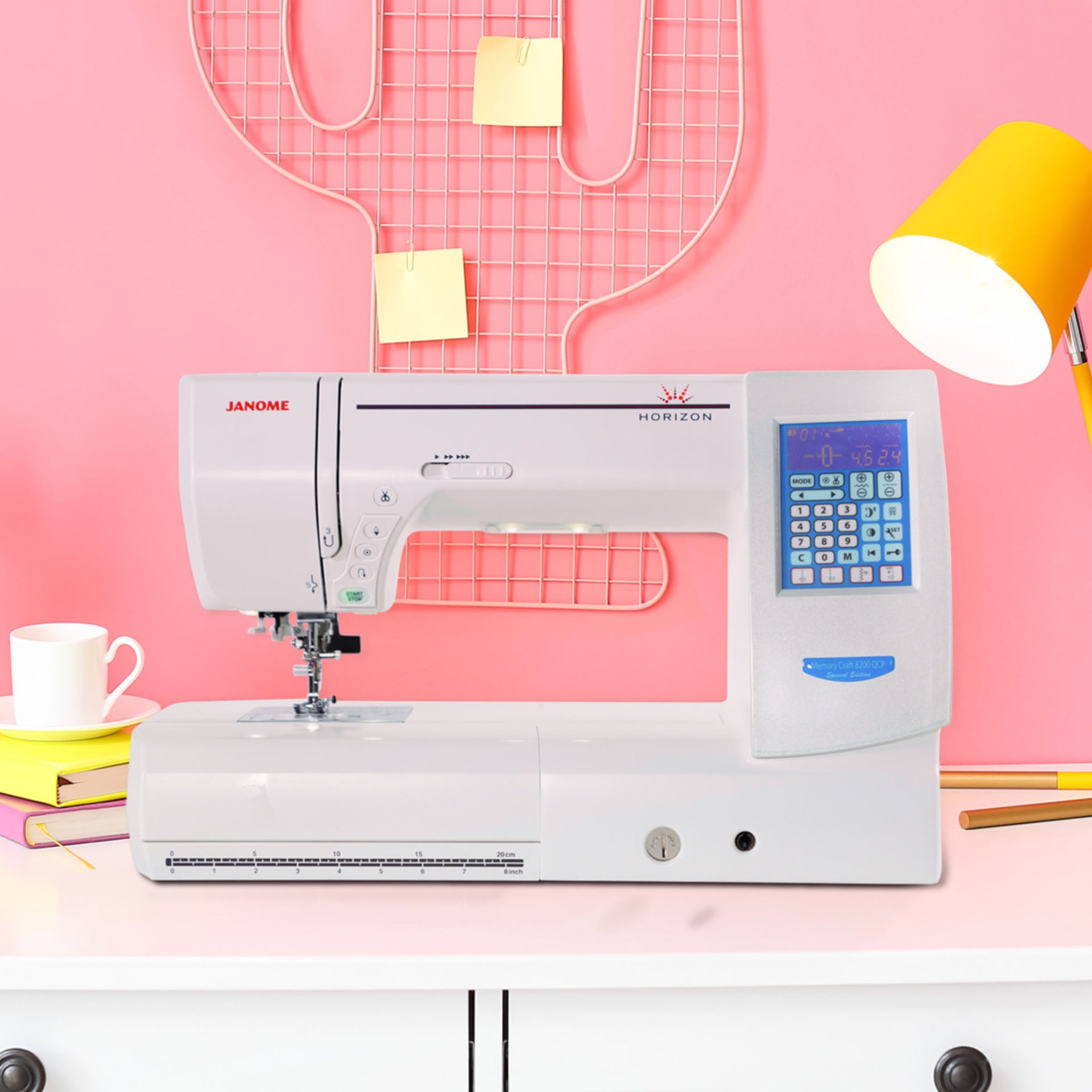 8+ Computerized Sewing Machine Janome Horizon MC8200QCPSE Computerized Sewing Machine with FREE Bundl