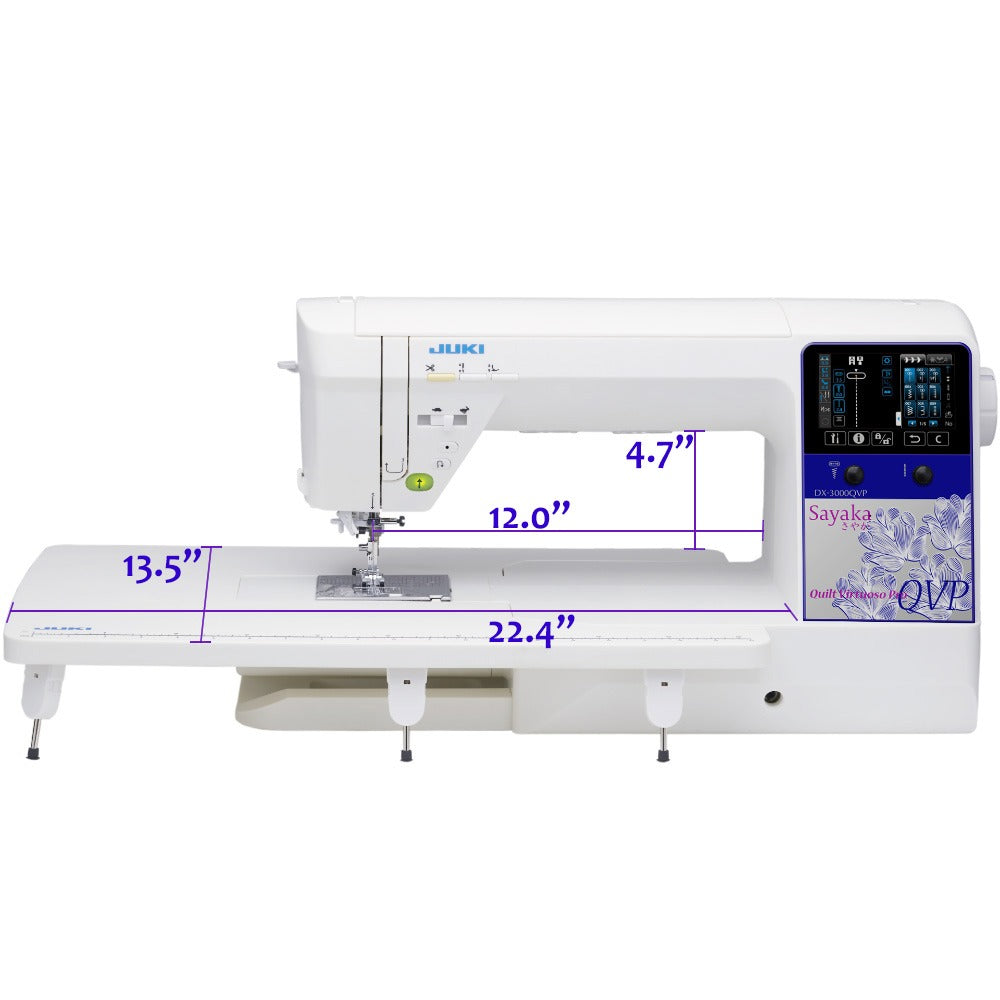Juki Sayaka DX-3000QVP Computerized Sewing and Quilting Machine image # 98637