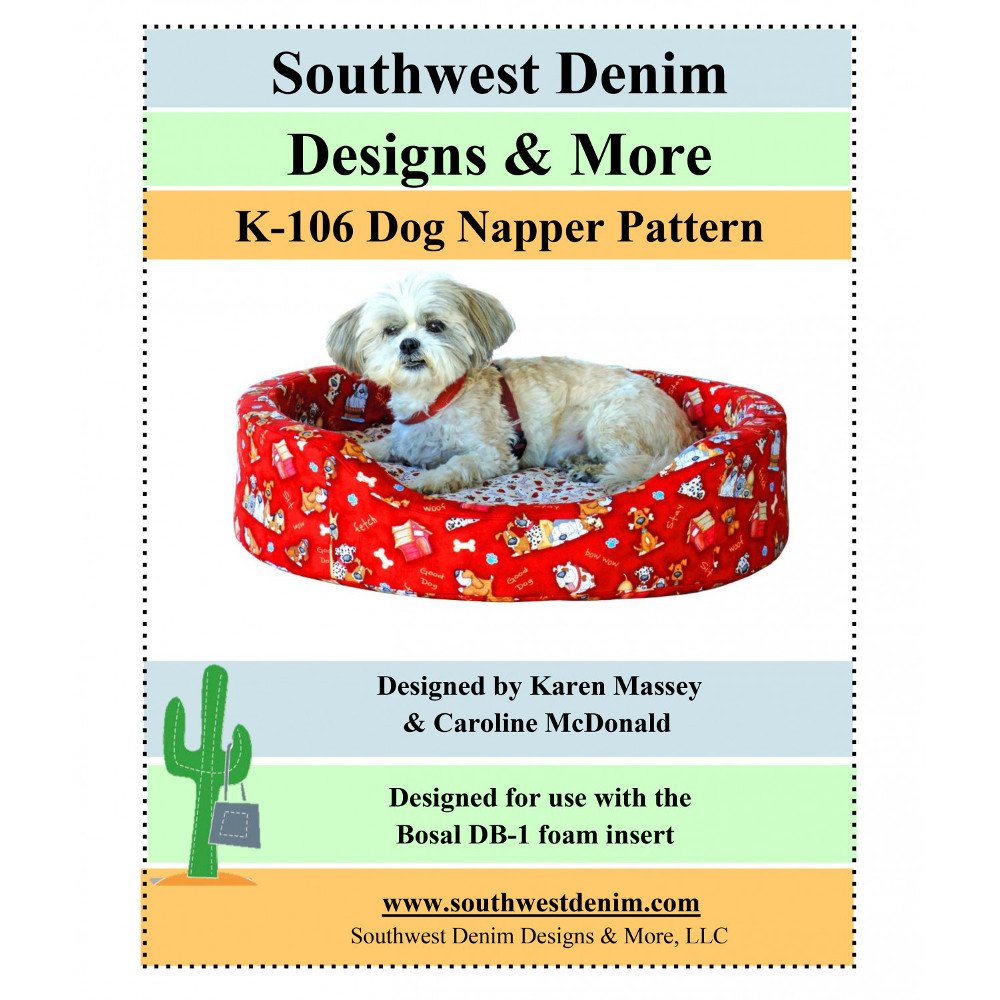 Dog Napper Pet Bed Pattern image # 43594