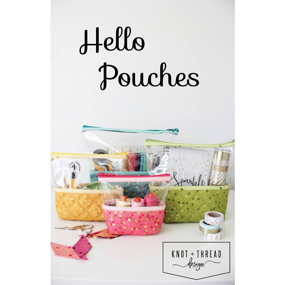 Hello Pouches Pattern image # 44316