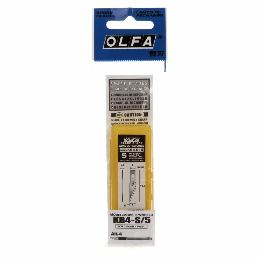 Olfa Replacement Blades for Precision Art Knife - 5pk image # 47403
