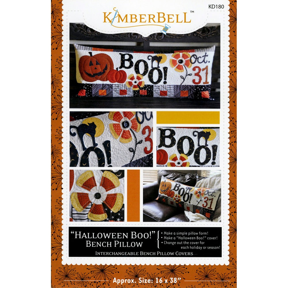 Halloween Boo! Bench Pillow Pattern image # 70019