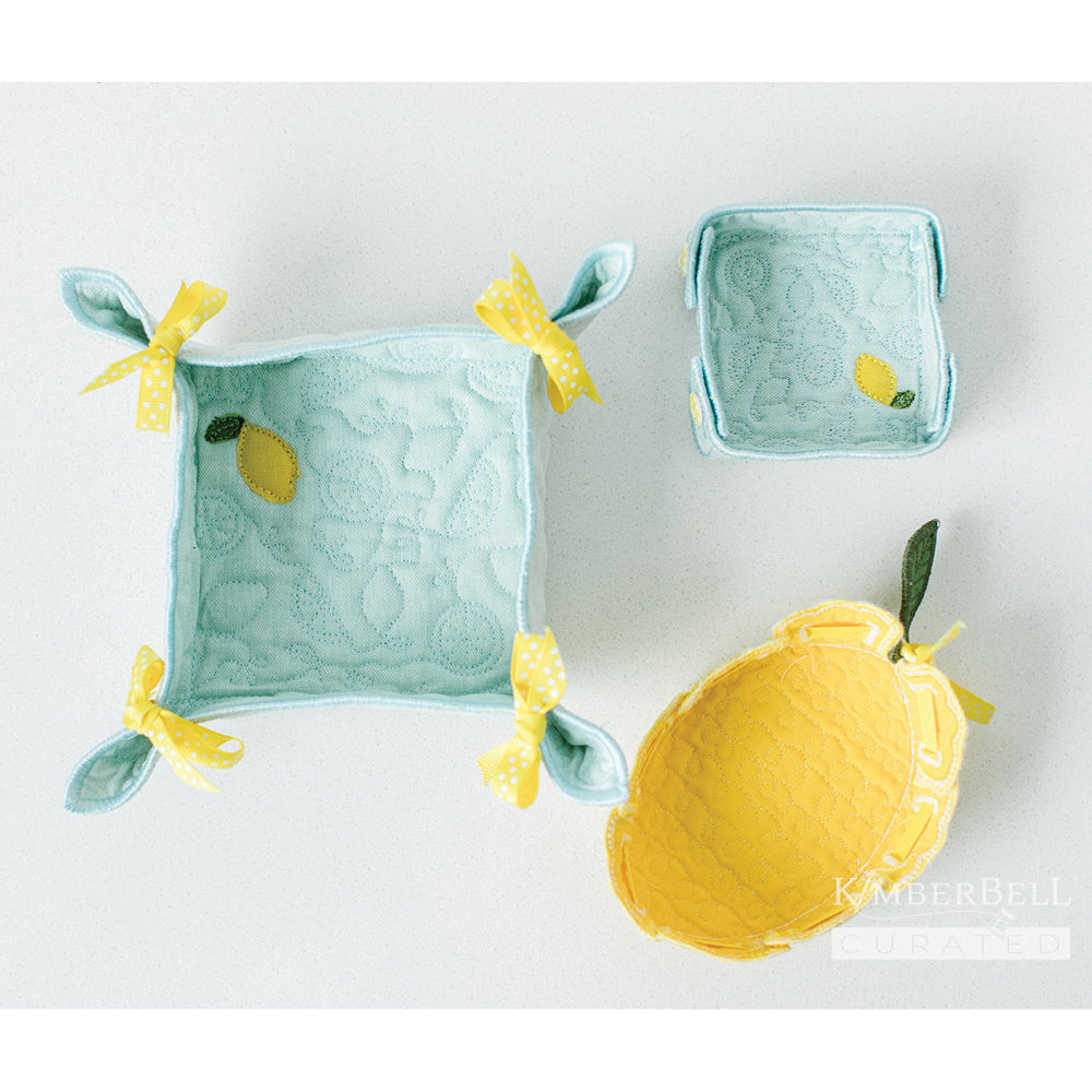 Kimberbell Curated Citrus & Sunshine 12 Embroidery Patterns image # 67745