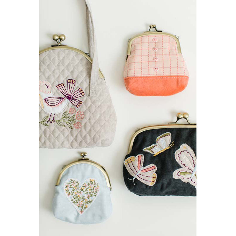 Kimberbell Keepsake Clasp Purses CD Pattern image # 65118