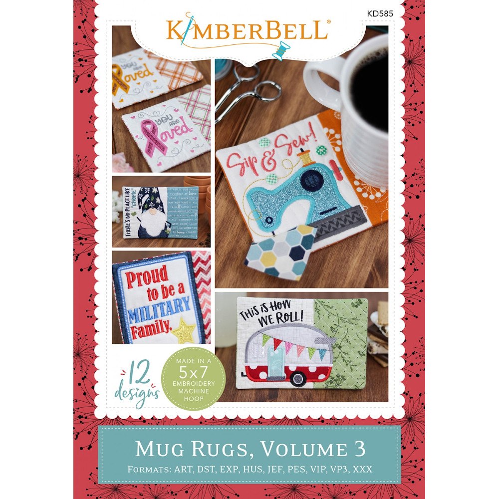 Kimberbell, Holiday & Seasonal Mug Rugs Vol. 3 image # 64299