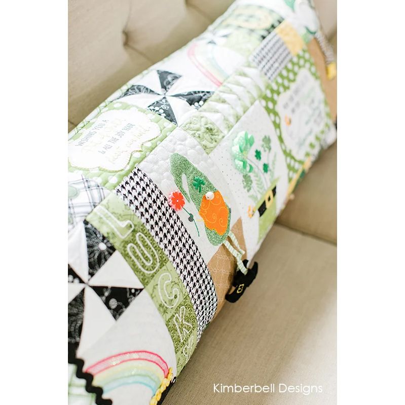 Kimberbell, Luck O' The Gnome: Bench Pillow Sewing Pattern image # 67735