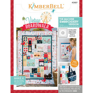Kimberbell, Vintage Boardwalk Embroidery CD Pattern image # 67717
