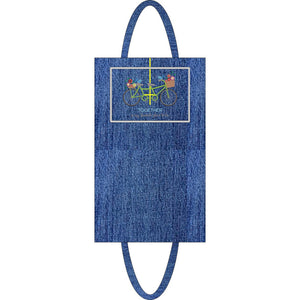 Denim Tote Embroidery Blank image # 49557