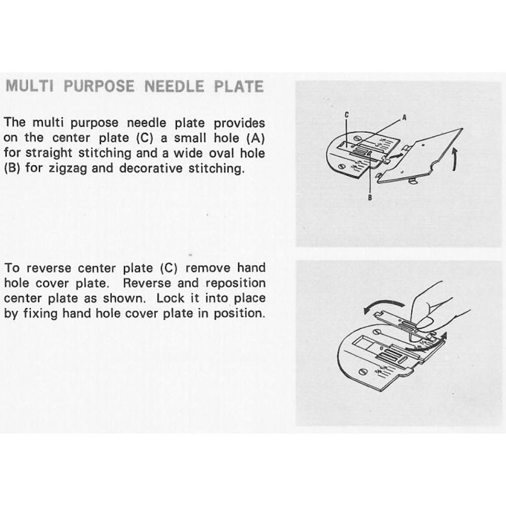 Needle Plate Insert, Kenmore #KM31863 image # 71065