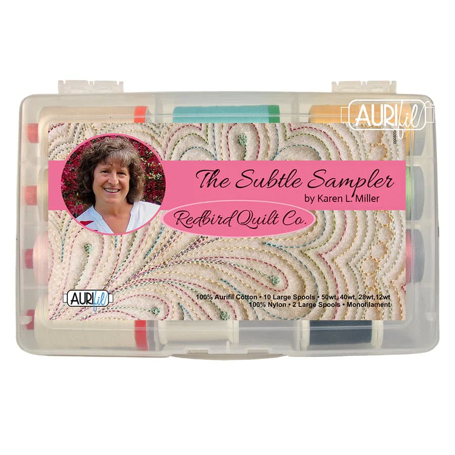 Aurifil Subtle Sampler 12 Spool Thread Kit image # 105007