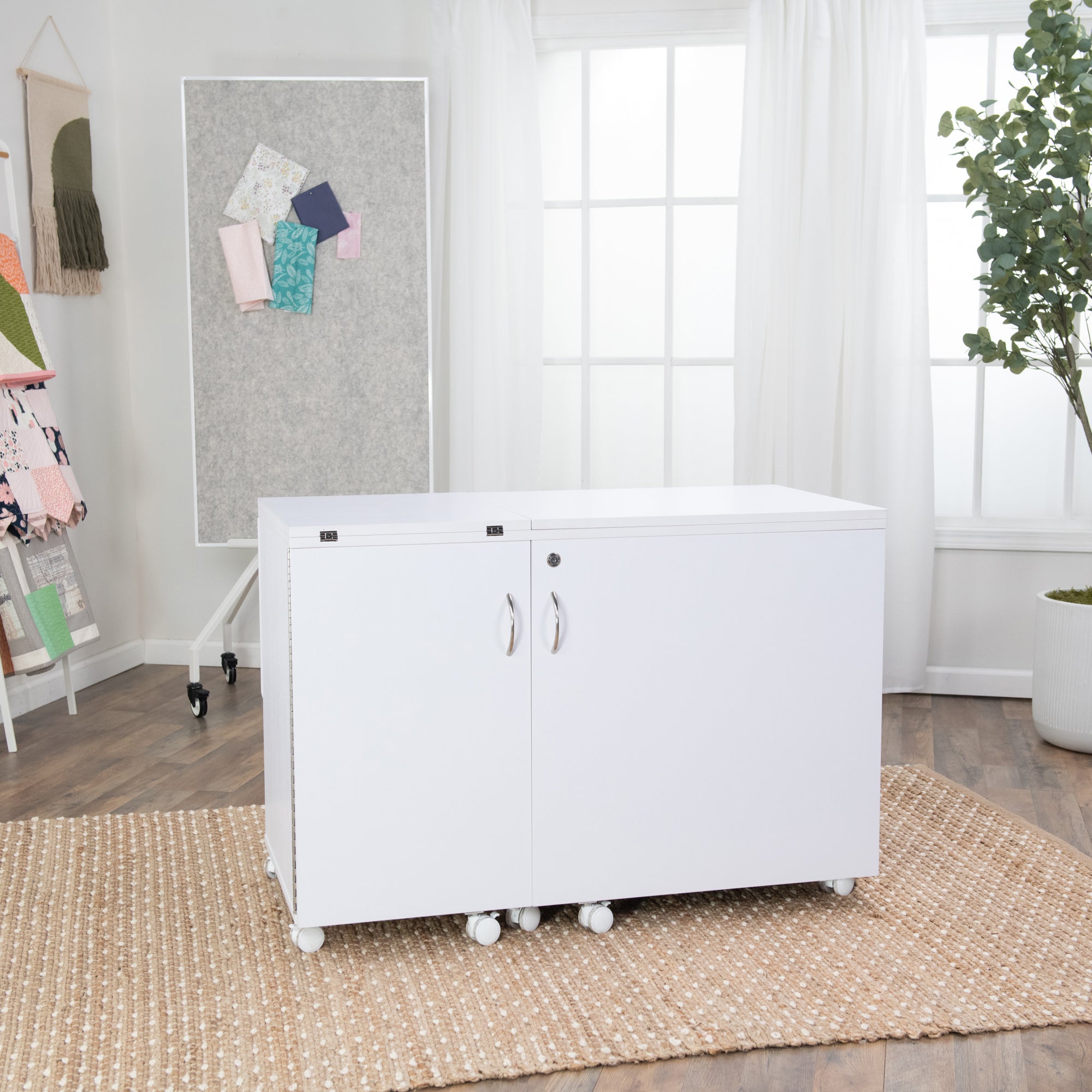 Koala Eclipse Sewing Cabinet - English White Ash