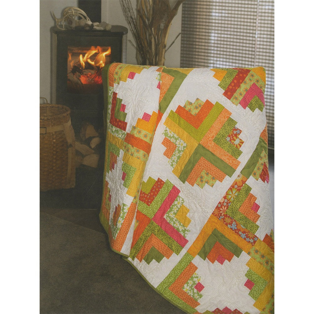 Curvy Log Cabin Quilts Book image # 59550