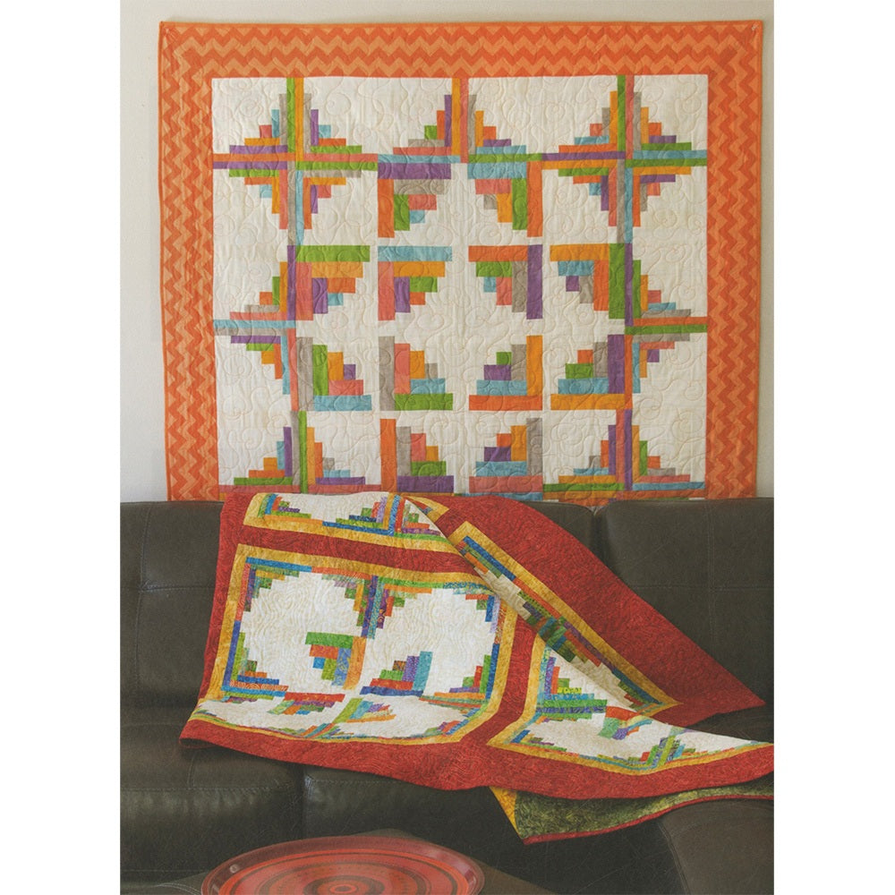 Curvy Log Cabin Quilts Book image # 59554