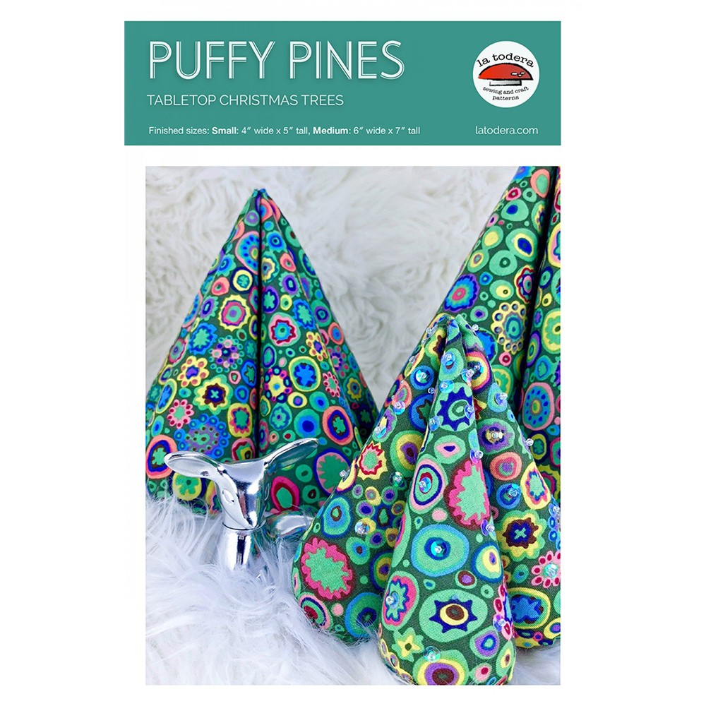 Puffy Pines Tabletop Christmas Trees Pattern image # 68704