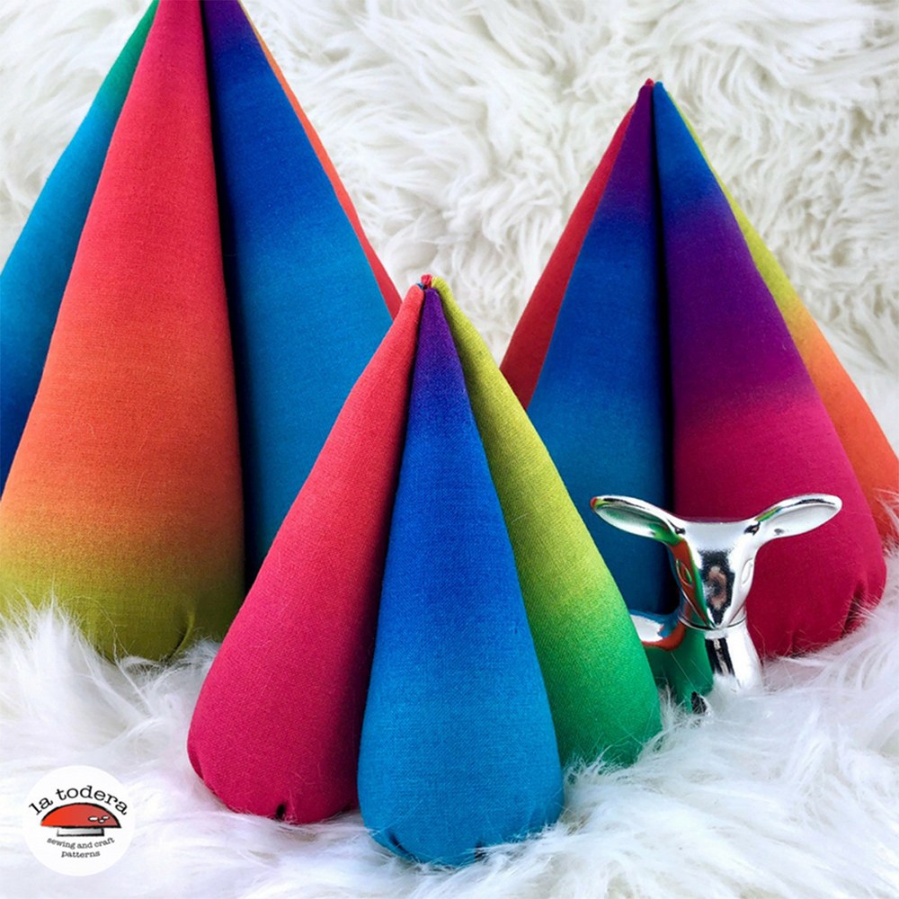 Puffy Pines Tabletop Christmas Trees Pattern image # 68706