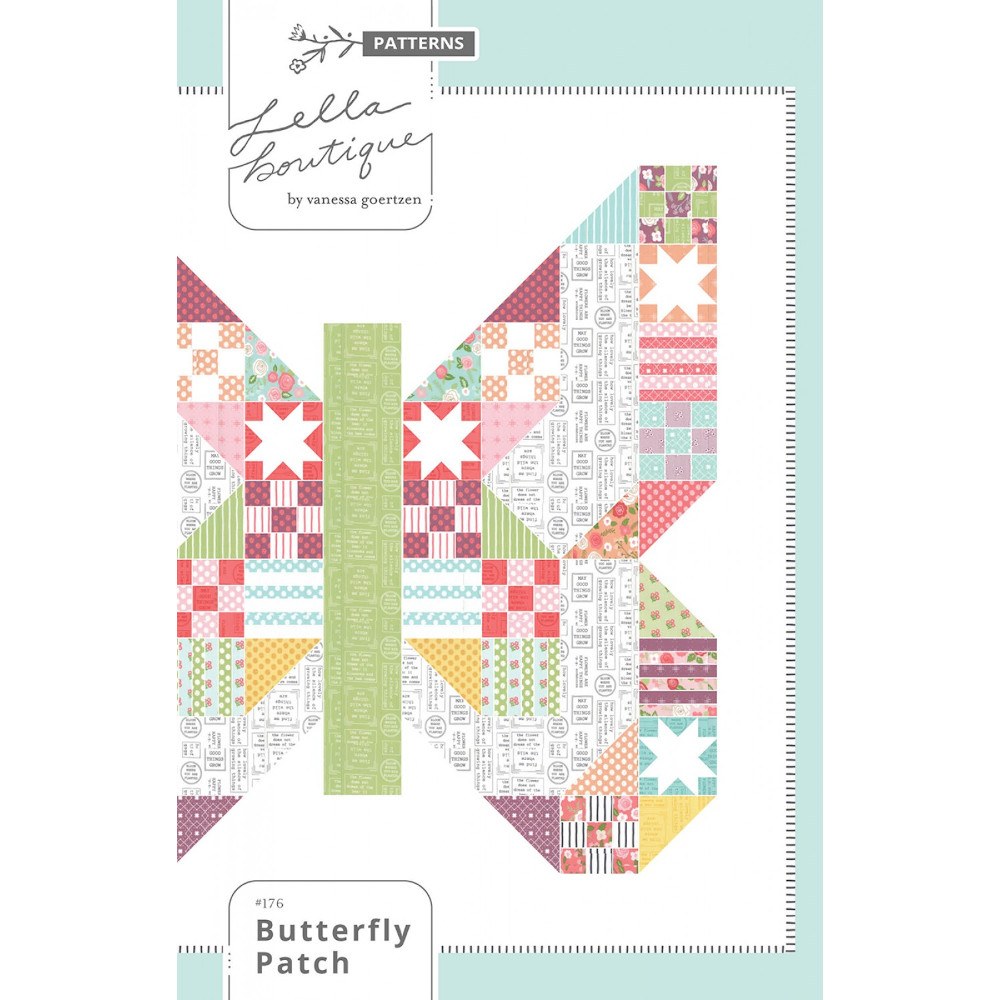 Butterfly Patch Quilt Pattern image # 61591