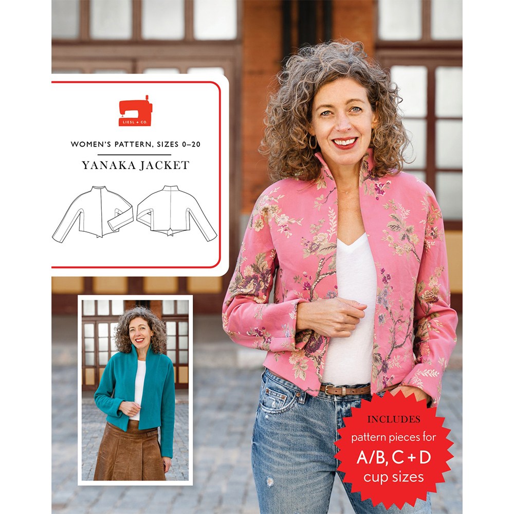 Yanaka Jacket Pattern, Liesl & Co. image # 100157