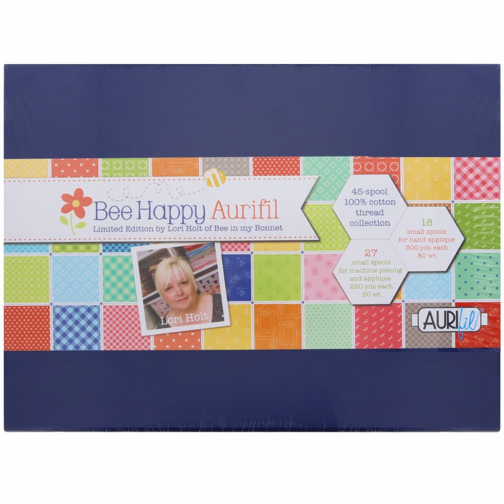 Aurifil Bee Happy 50wt/80wt Cotton Thread Collection image # 121679