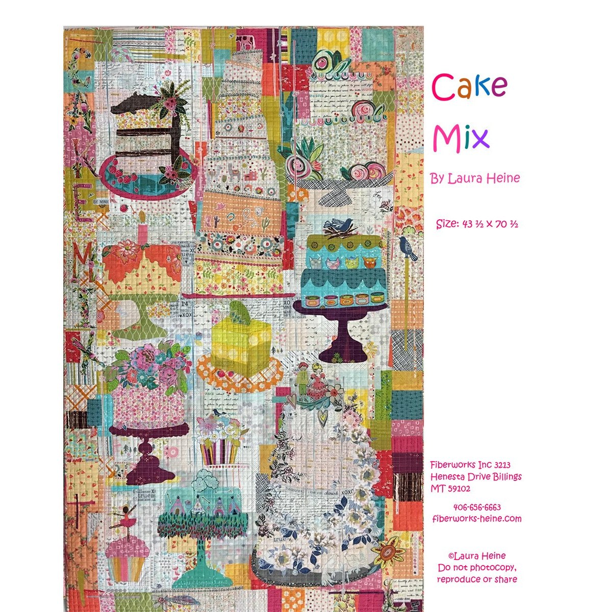 Cake Mix Collage Pattern image # 40656