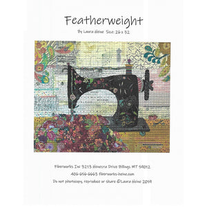 Featherweight Sewing Machine Collage Pattern image # 58549