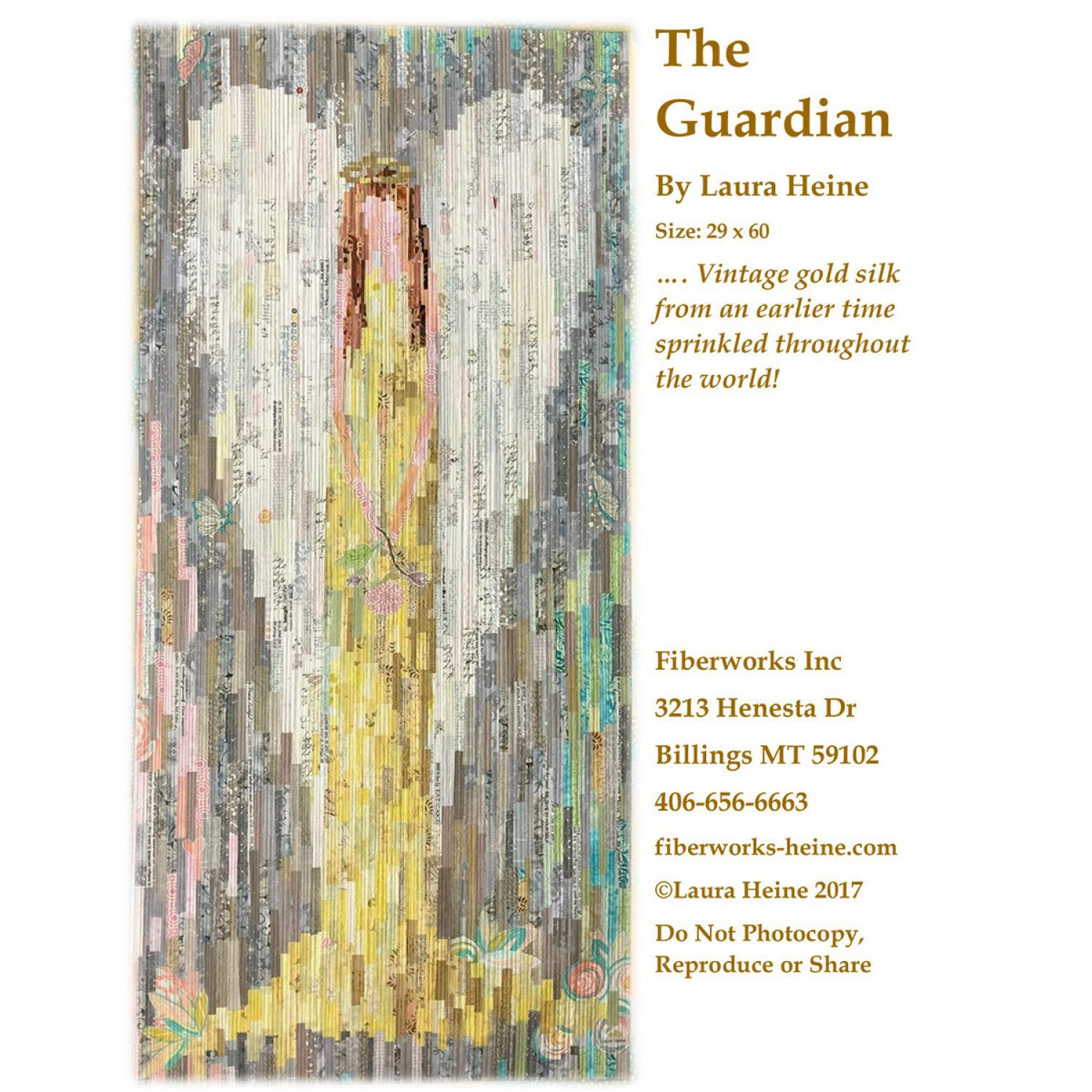 The Guardian Angel Collage Wall Quilt Pattern image # 40053