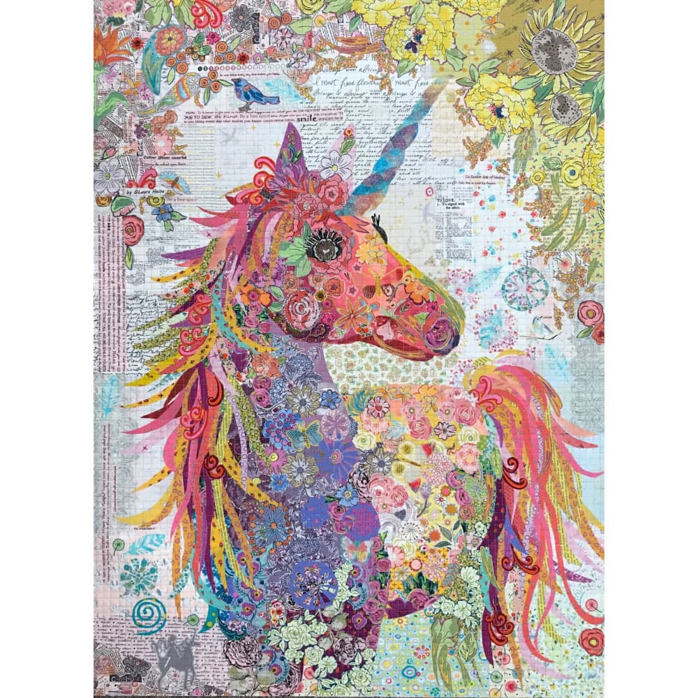 Nola: A Unicorn Collage Pattern image # 113233