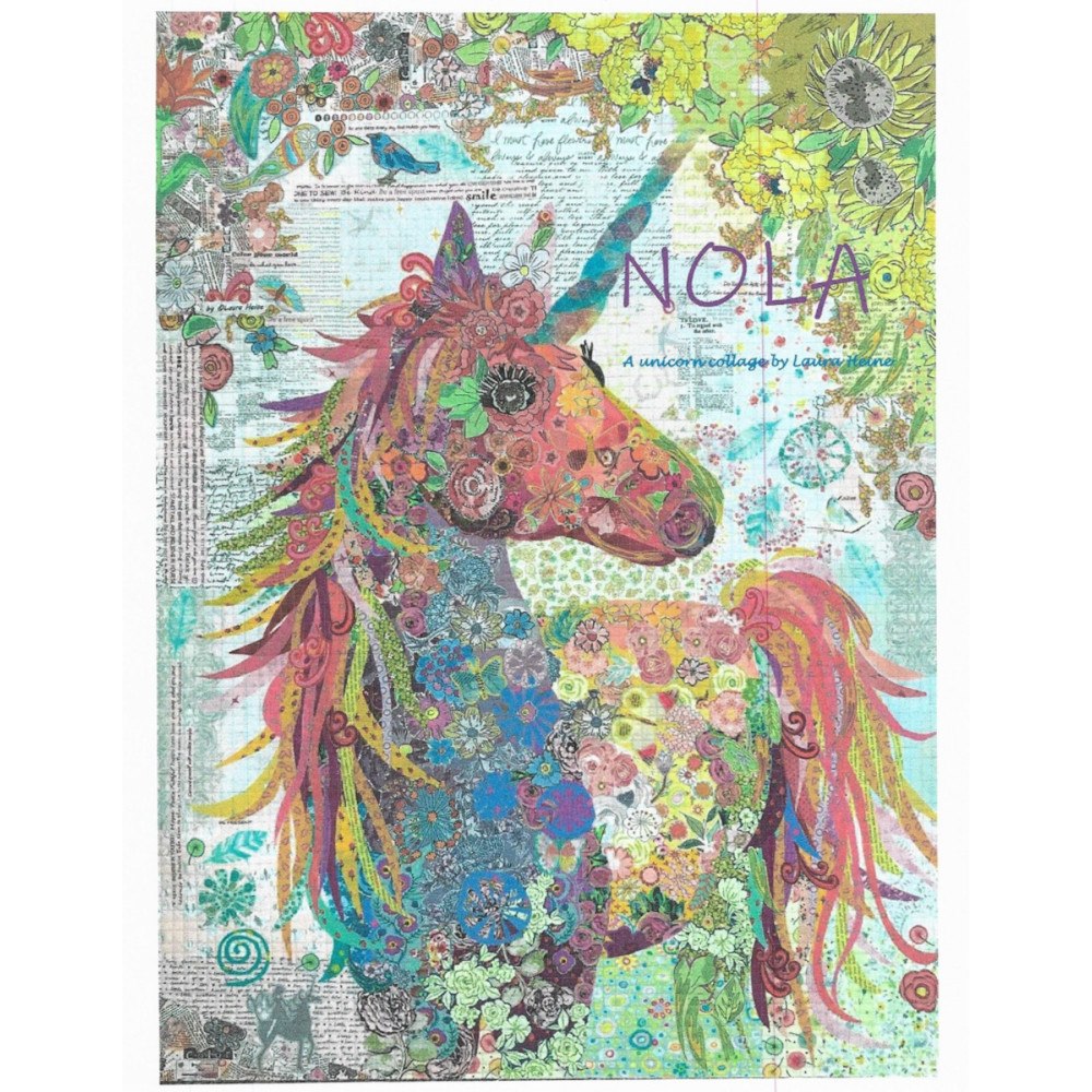 Nola: A Unicorn Collage Pattern image # 57035