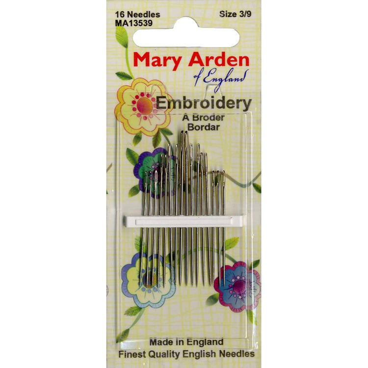 Mary Arden Embroidery/Crewel Hand Needles (16pk) image # 72561
