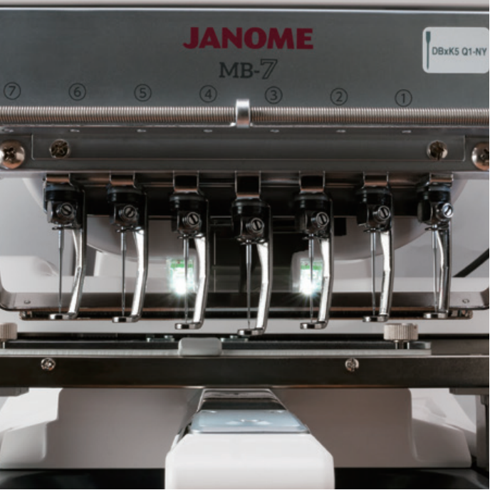 Janome MB-7 Seven Needle Embroidery Machine image # 44111