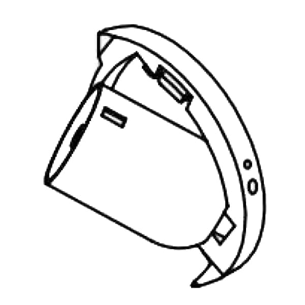 Shuttle Hook F, Mitsubishi #MB18A0120 image # 93834