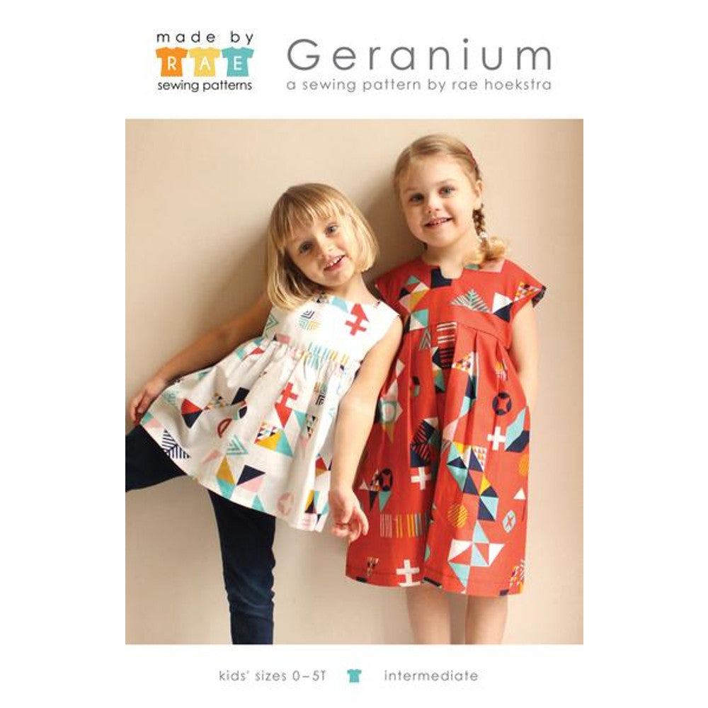 Made by Rae, Geranium Dress Pattern image # 47936
