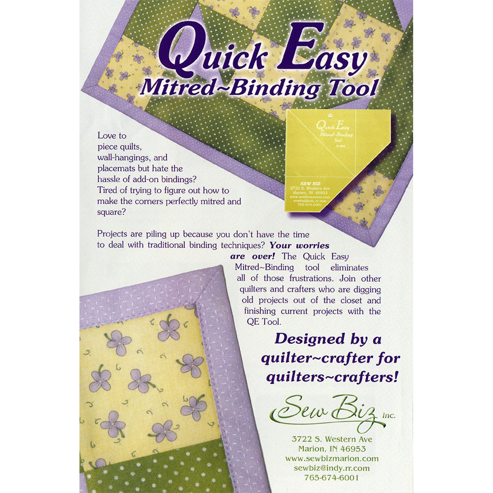 Quick-Easy Mitered Binding Tool image # 74215