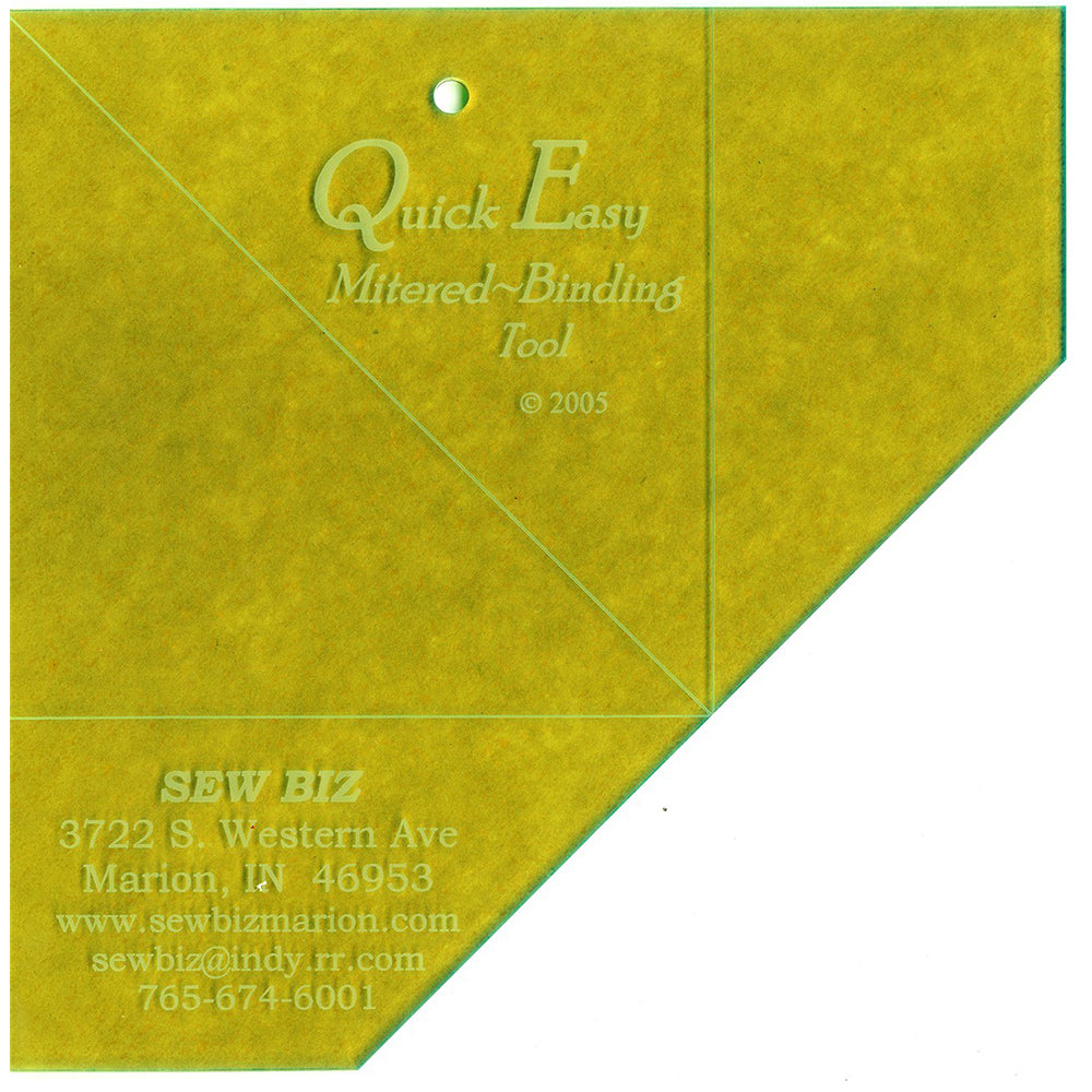 Quick-Easy Mitered Binding Tool image # 74214