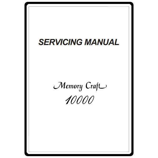Service Manual, Janome MC10000 image # 13940