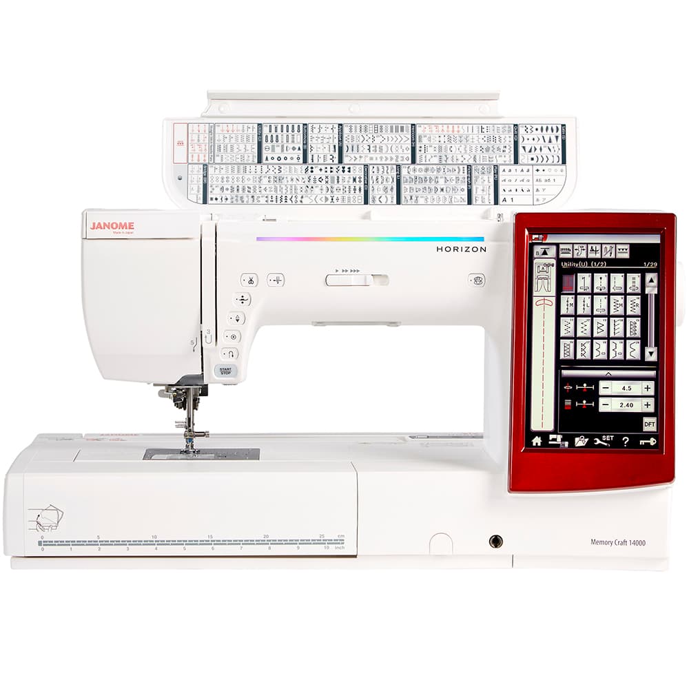 Janome MC14000 Computerized Quilting & Embroidery Machine image # 119718